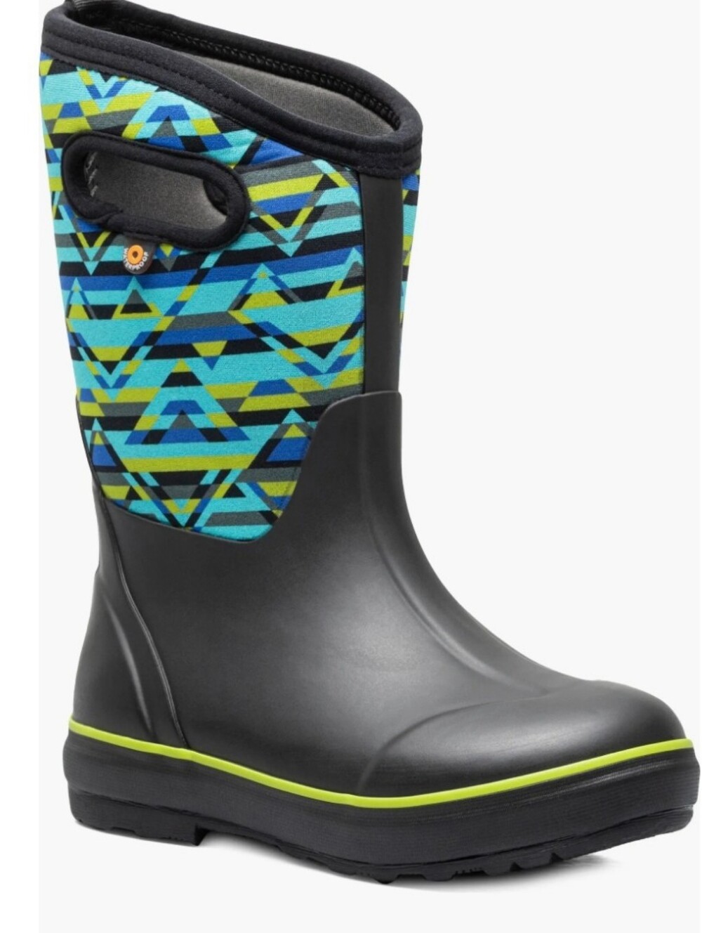Bogs Kids' Classic Mountain Geo Waterproof Insulated Boot Size 12